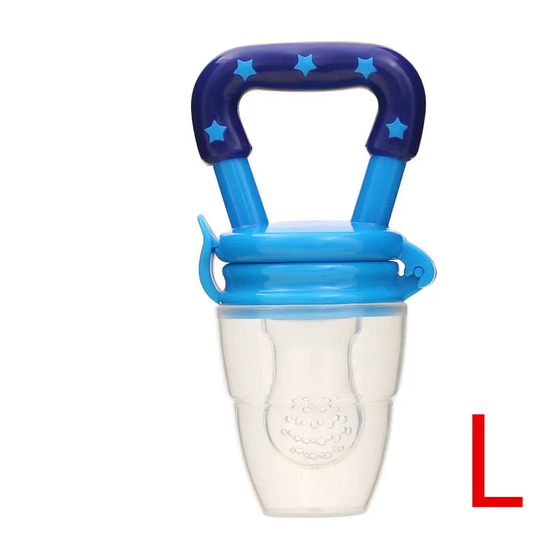Silicone Baby Fruit Feeder with Cover Baby Nipple