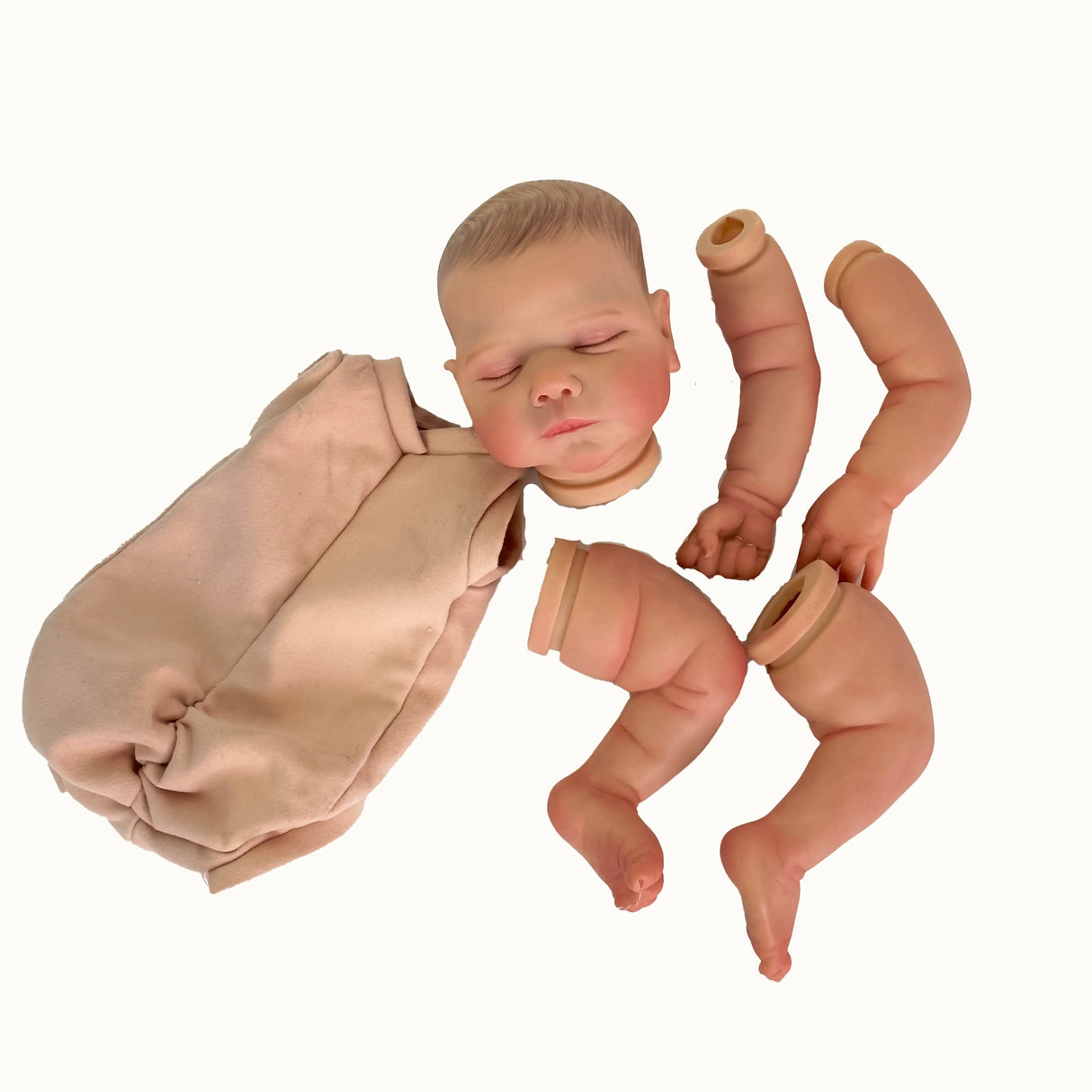 NPK 19inch Already Painted Kits Finished Reborn Doll