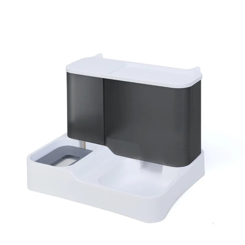 Dog Feeder 2 in 1 Food Water Dispenser