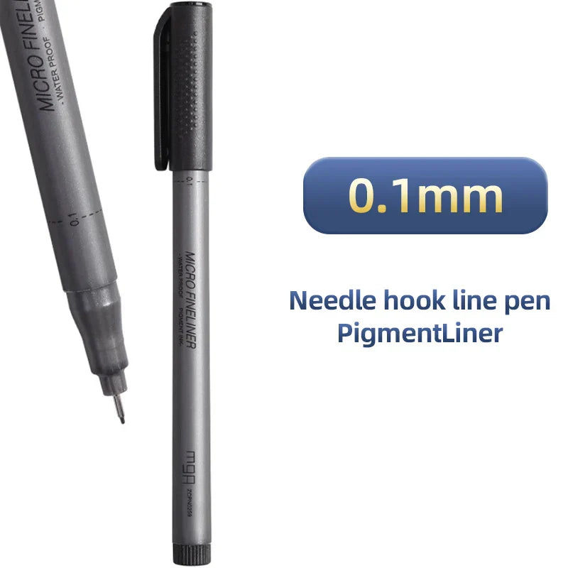 M&G PigmentLiner Needle tip pen Stabilo 0.2/0.3 sketch