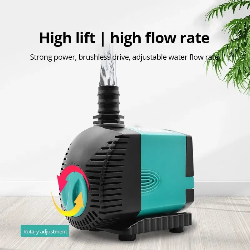 Submersible Water Pump Aquarium Accessories Fish Tanks and