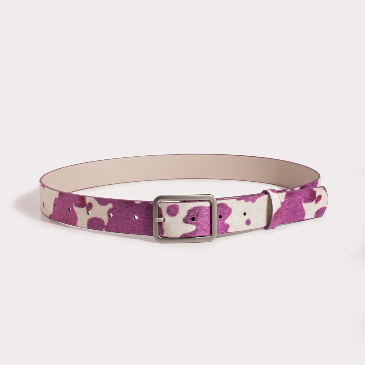2023 Genuine Leather Women’s Belt with Gold Pin Buckle