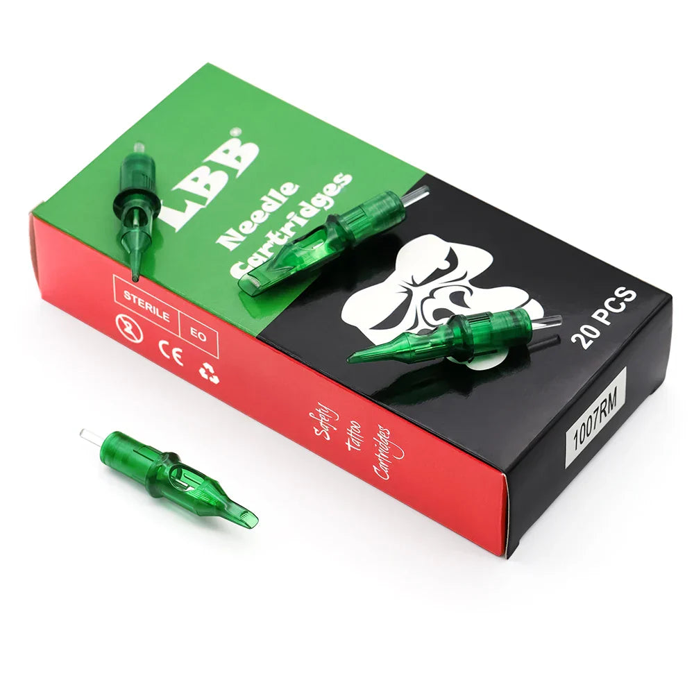 40PCS Cartridge Needles LBB Disposable Semi-Permanent Makeup Tattoo