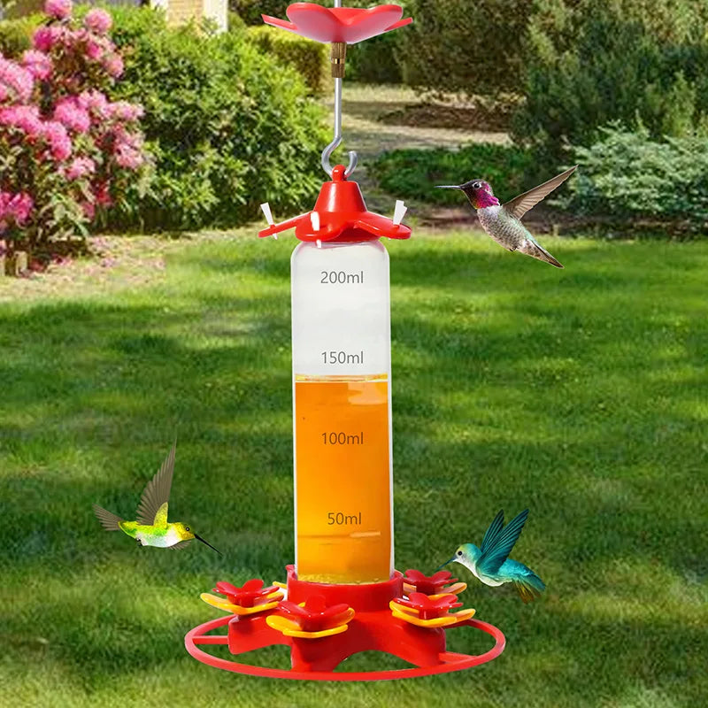 Outdoor Hanging Hummingbird Feeder Anti Ant Garden Courtyard