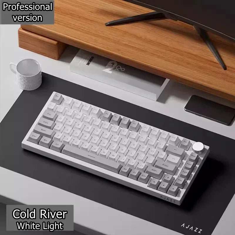 Ajazz AK820 Mechanical Keyboard Customized Soft Gasket Structure
