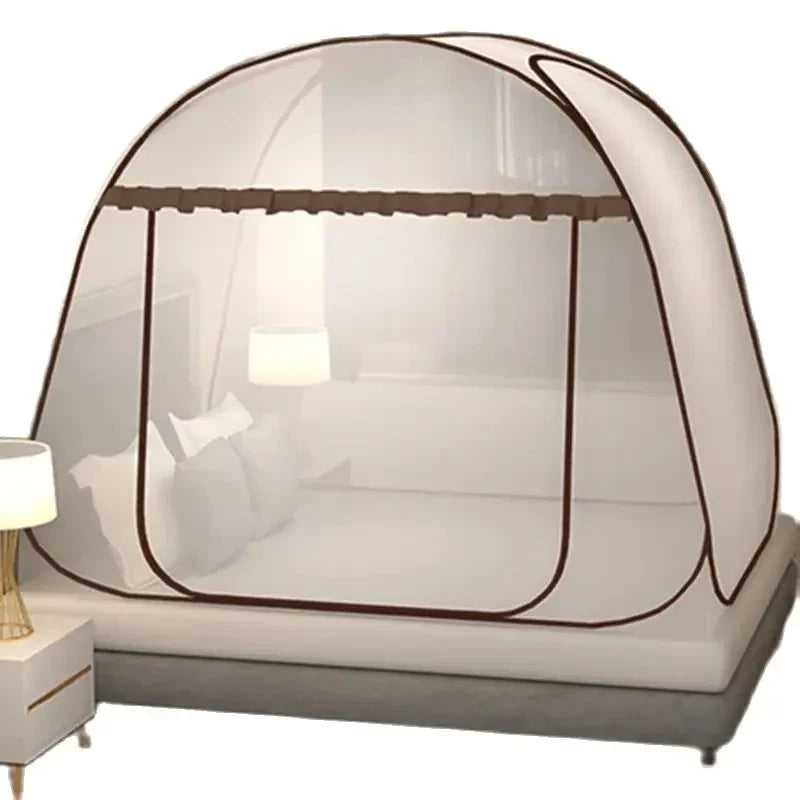 Simple Yurt Mosquito Net Portable Camping Tent Single