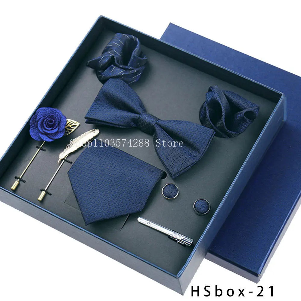 Luxury High Grade Mens Tie Set Nice Gift