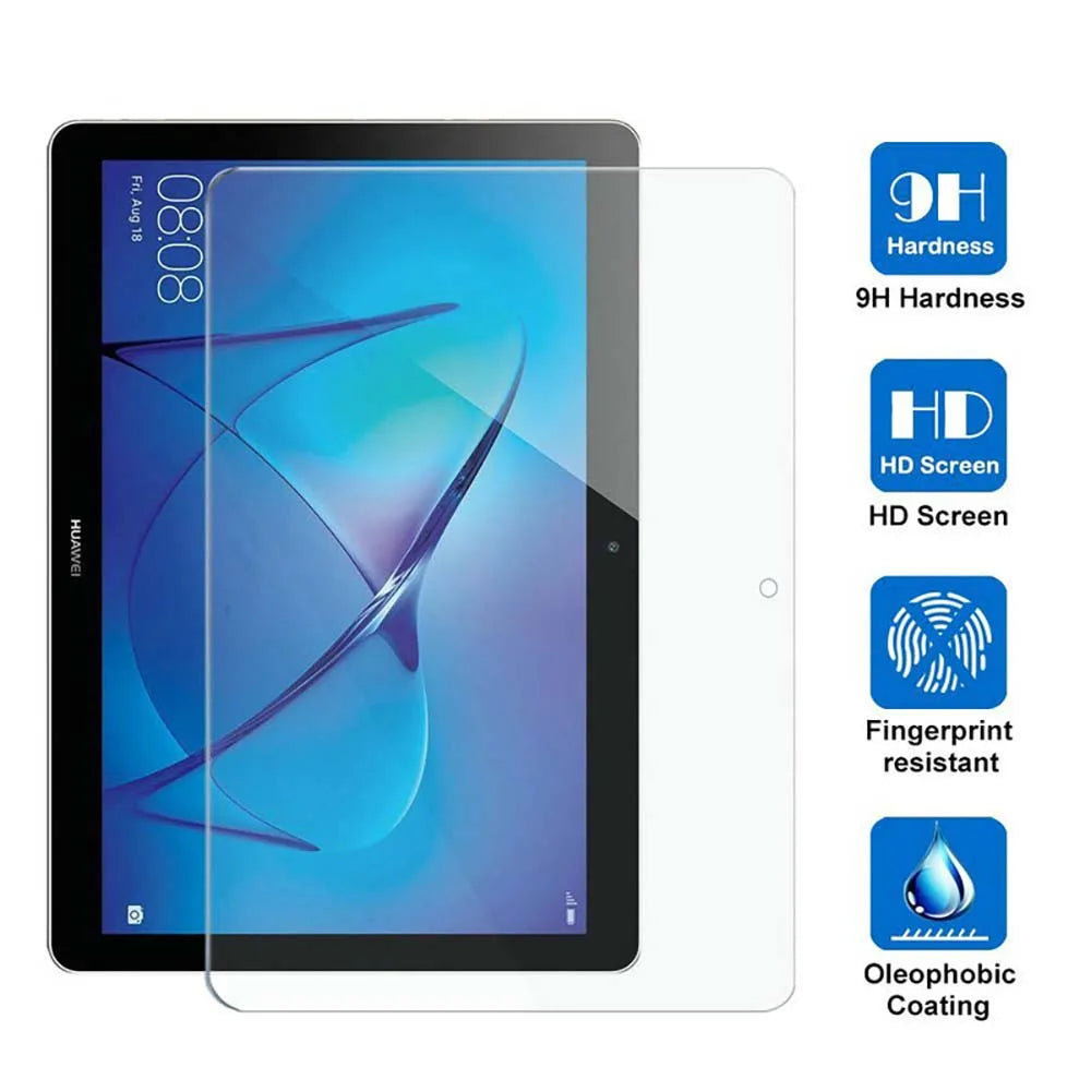 2Pcs Tempered Glass Tablet Screen Protector for Huawei