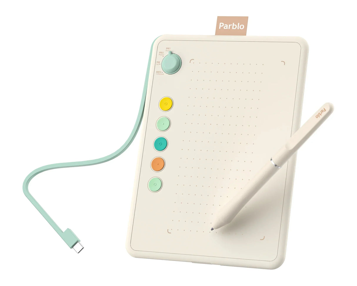 Parblo Ninos Q Graphic Tablet Digital Drawing Tablet