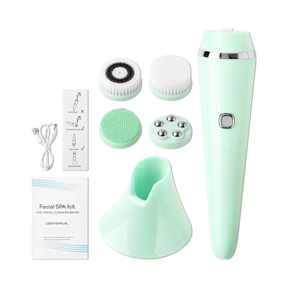 Electric Face Cleansing Brush for Facial Skin Care