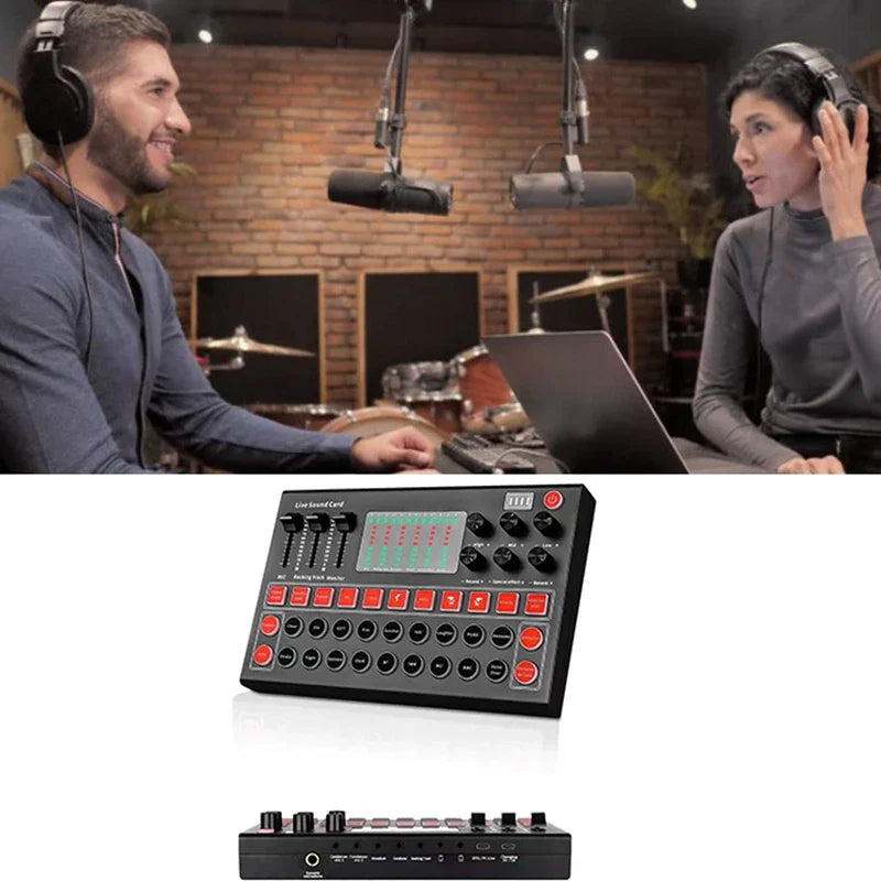 M9 Sound Card Live Broadcast Equipment Sound Card