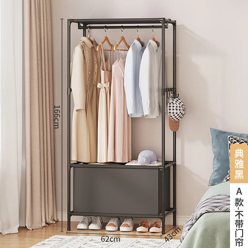 Simple Combination of Non-woven Wardrobe, Foldable Storage, Reinforcement