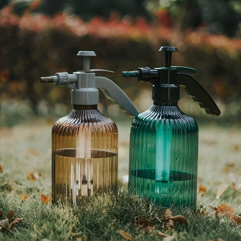 2L Portable Pressure Garden Spray Bottle Kettle Plant