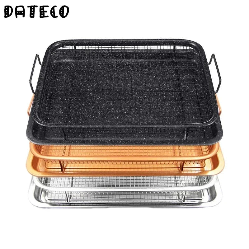 Copper Baking Tray Oil Frying Baking Pan Non-stick