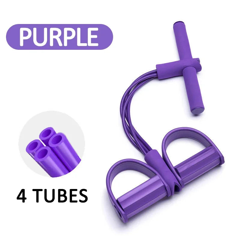 Multifunction Tension Rope Resistance Band Elastic Pedal Puller