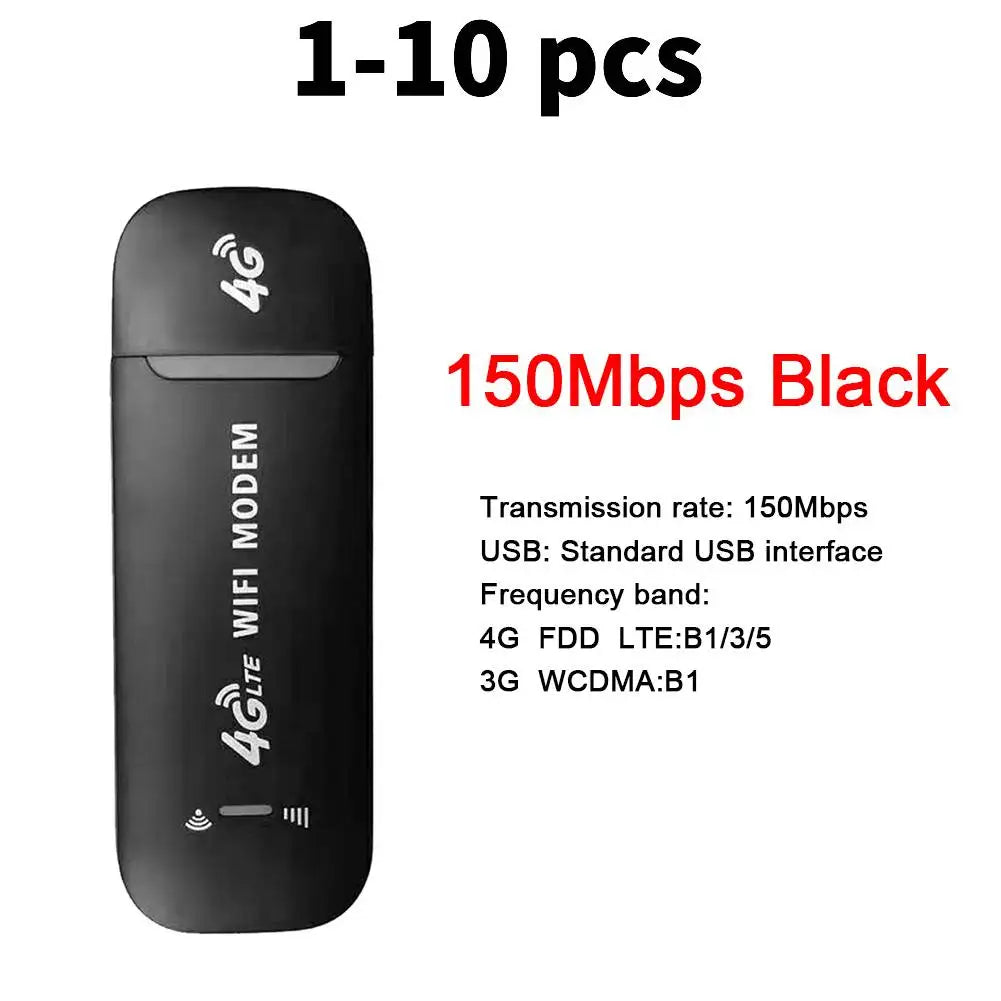 1-10 Pcs 4G LTE Wireless Router USB Dongle
