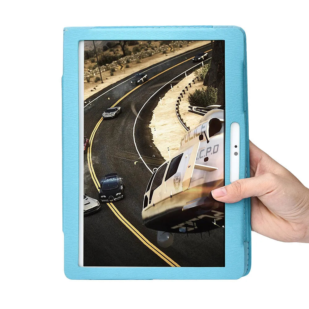 Silicone Shockproof Cover Universal Leather Stand Cover Case