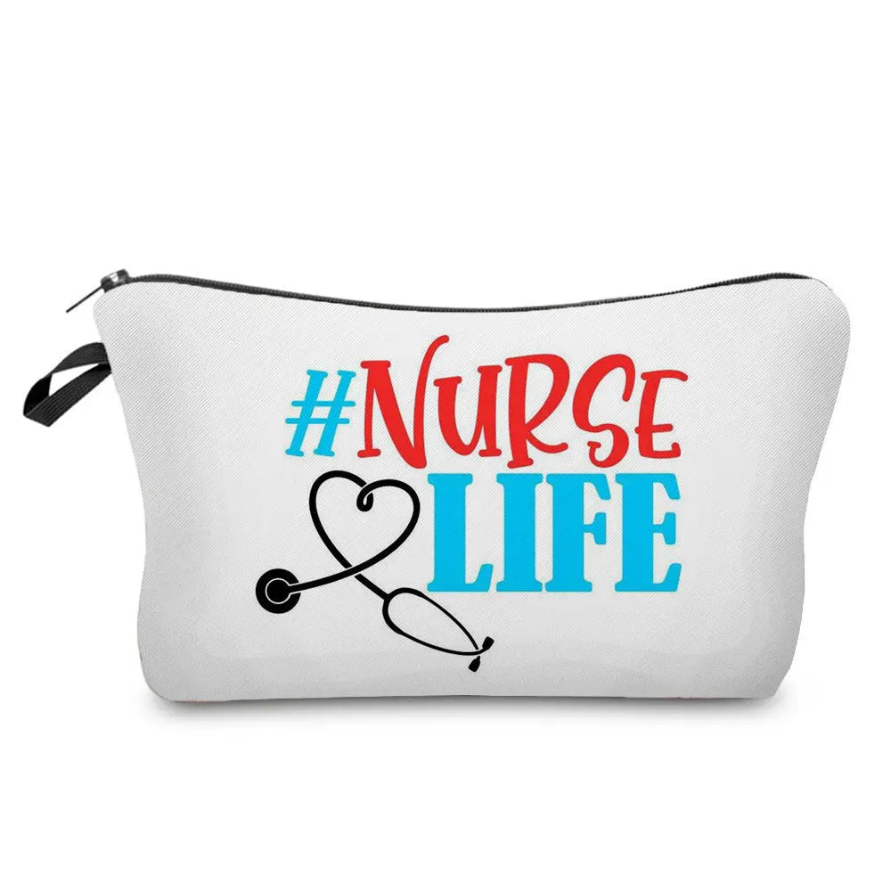Nurse Makeup Bag Women Cosmetic Bag Toiletry Travel