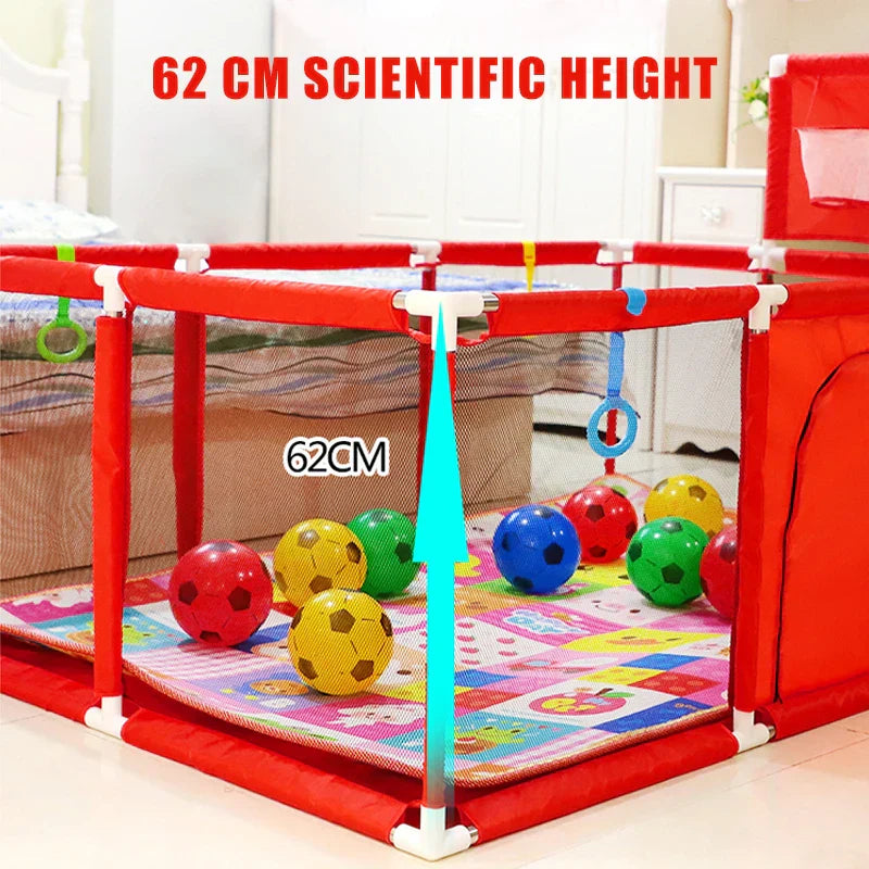 IMBABY Baby Playground Home Baby Playpen Football Basketball
