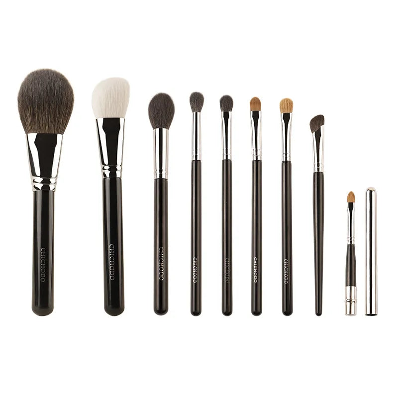9pcs/set Chichodo Makeup Brushes set Powder Blush Make