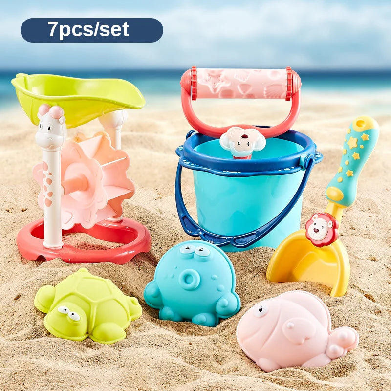 QWZ New Baby Beach Toy Sandbox Set Model