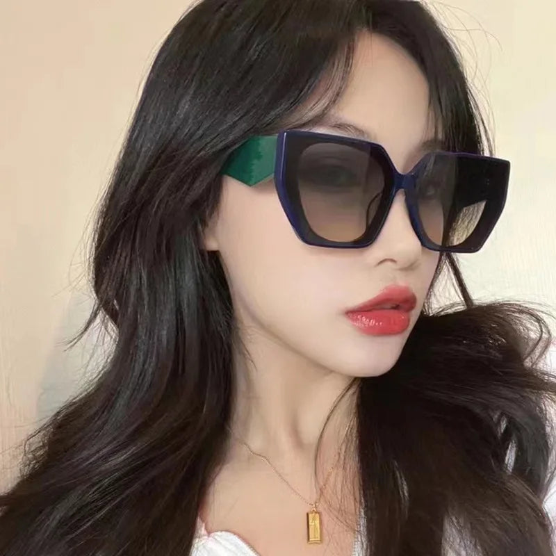 New 2023 Small Sunglasses Women Trendy Brand Sun