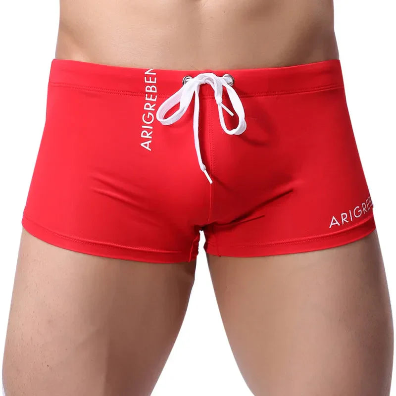 Swimsuit Men's Swimming Trunks Boxer Briefs Swimming Swim