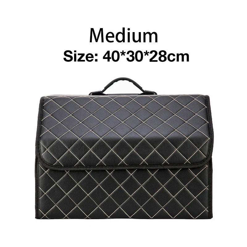 Car Trunk Organizer Box Capacity Auto Organizer Box