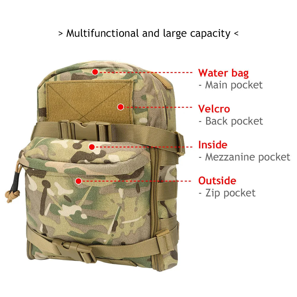 1000D Tactical Military Outdoor Sport Water Bags Mini