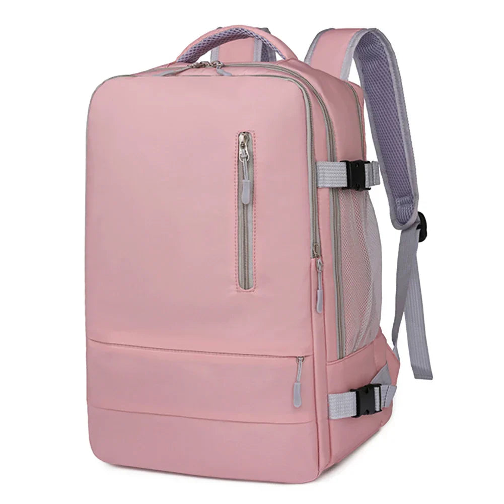 Unisex Backpack MultiPockets Large Luggage Bag with Shoes