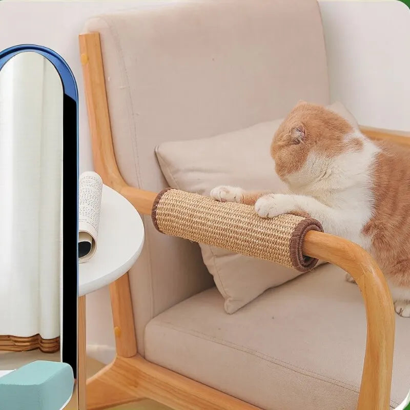 Cat Scratch Sisal Mat Protect Sofa Furniture Cat