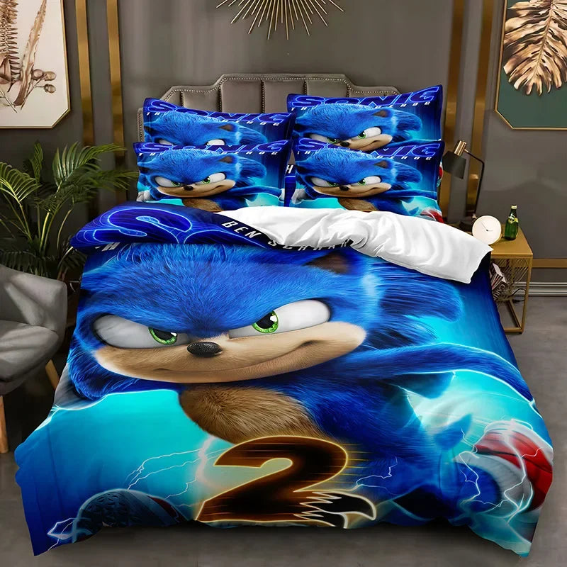 Sonic Simple Duvet Cover Single Piece Dormitory Upper