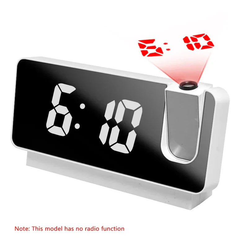 LED Digital Alarm Clock Table Watch Electronic Desktop