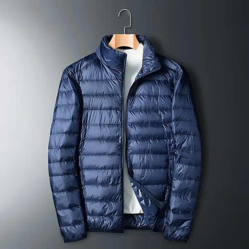 Ultra Light White Duck Down Jacket Men Waterproof