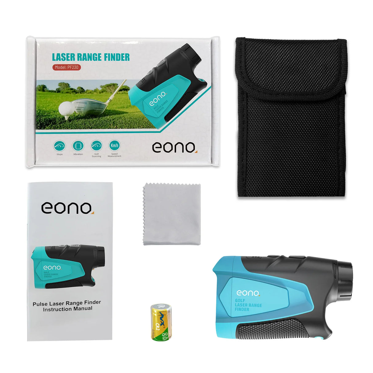 Mileseey Eono PF230 Golf Rangefinder 600M/Yard Digital Laser