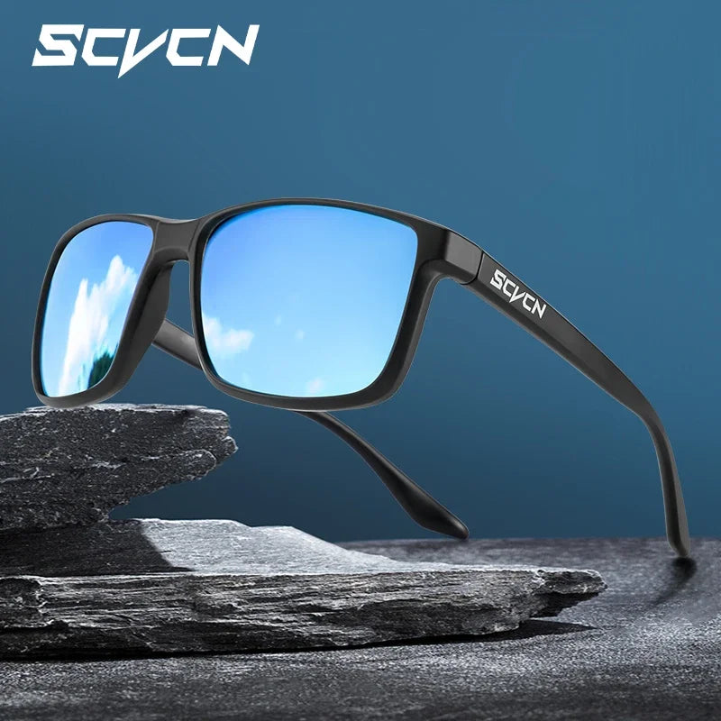 SCVCN Cycling Glasses Polarized Outdoor Cycling Sunglasses Men