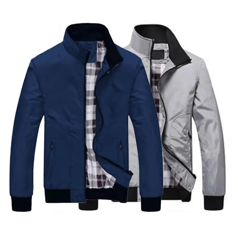 Fashionable Men Jacket Quick Dry Loose Skin-friendly Wear