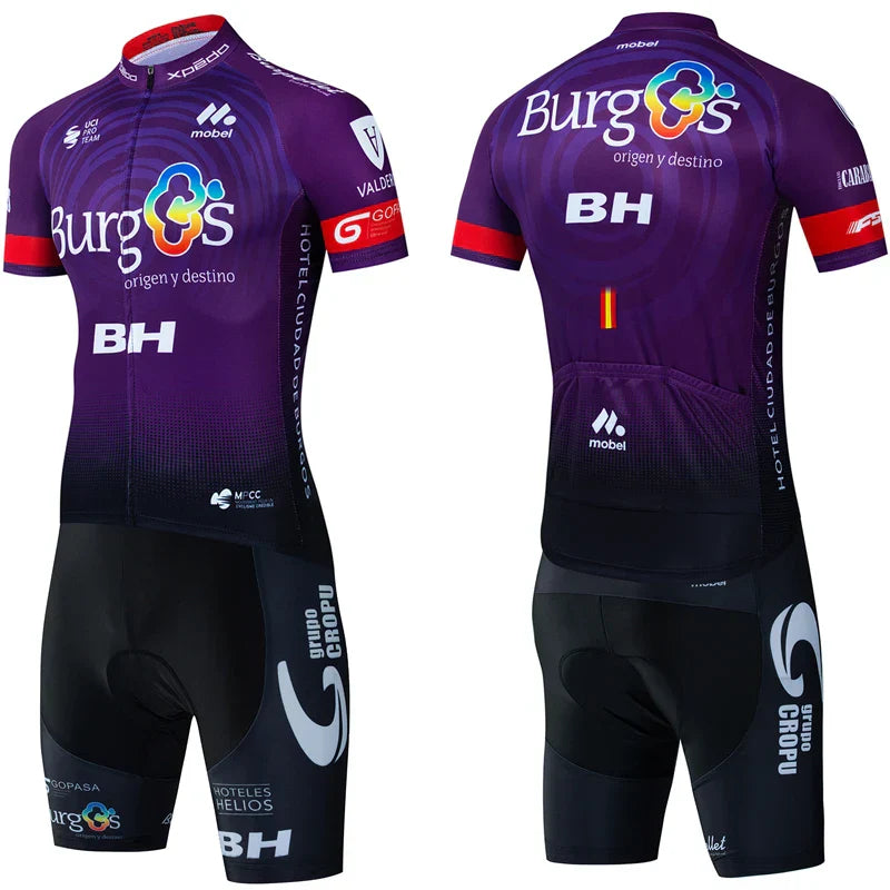 BH Jersey Cycling Clothing Man Clothes 2024 Costume