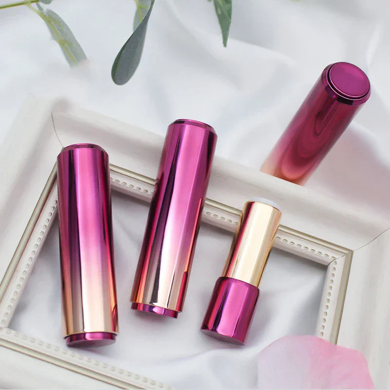 12.1mm DIY Purple Lipstick Tube Cosmetic Lip Balm