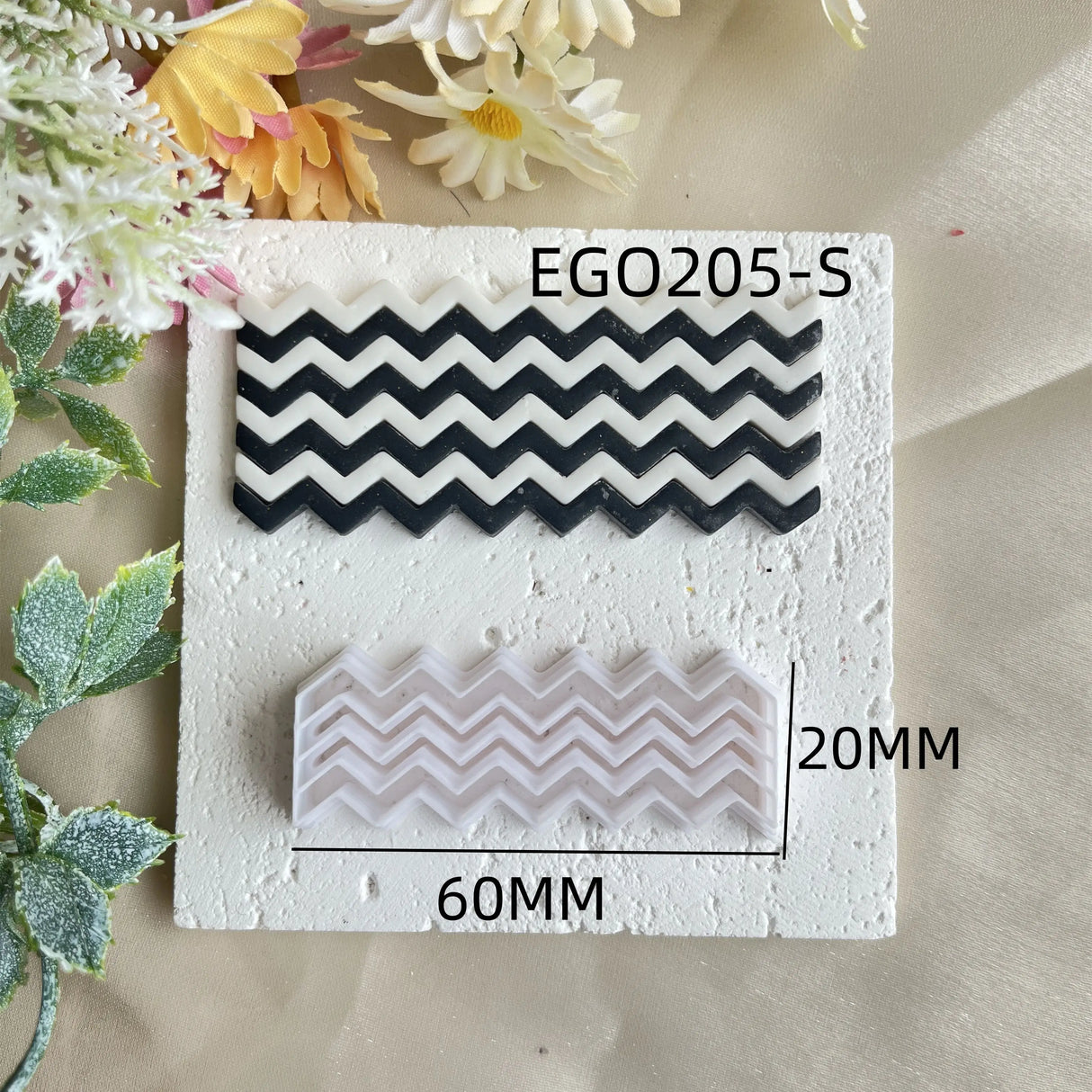 Checkerboard Polymer Clay Molds Clay Strip Cutter DIY