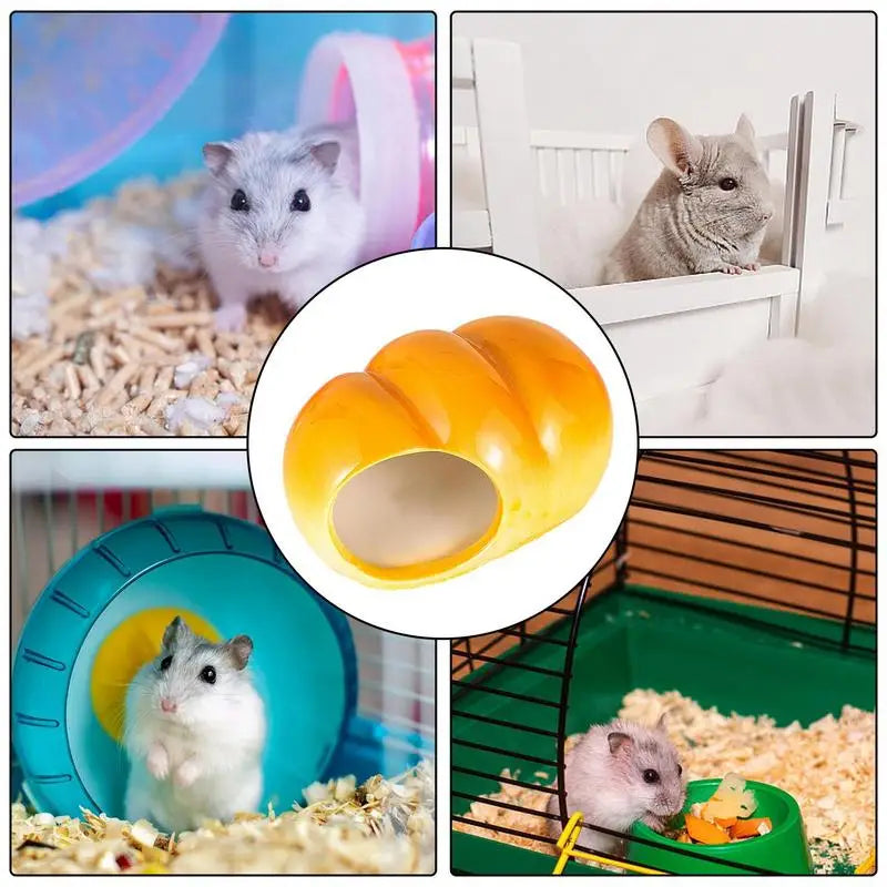 Ceramic Hamster Hut Cooling Small Pet Ceramic House