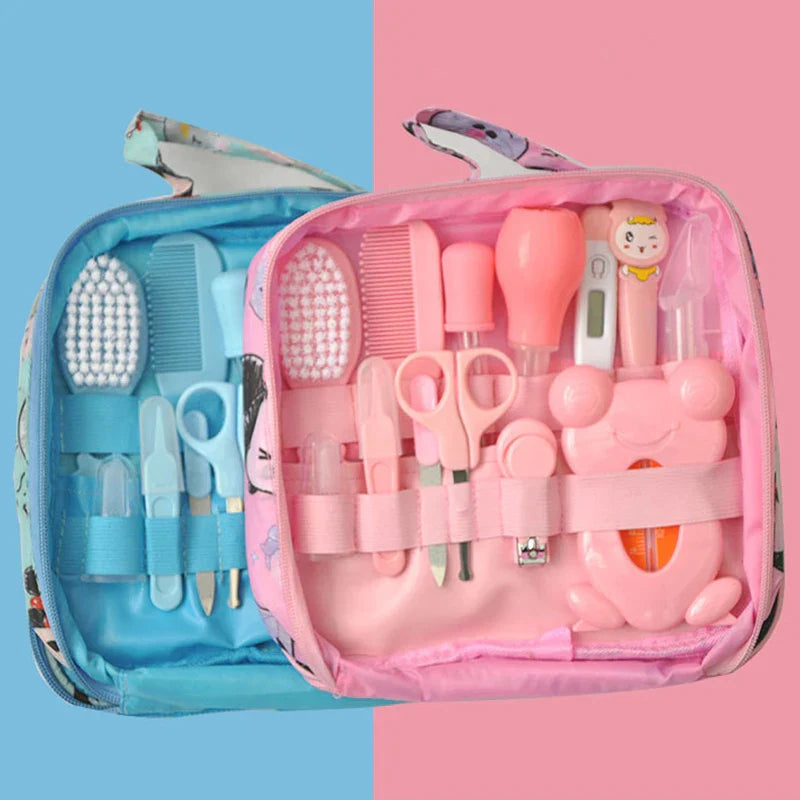 13-piece baby care bag set baby nasal aspirator