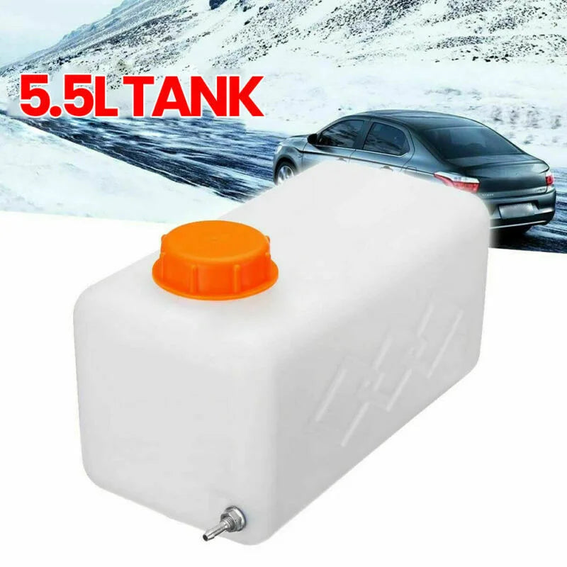 White 5.5Liter Fuel Oil Gasoline Tank Fits