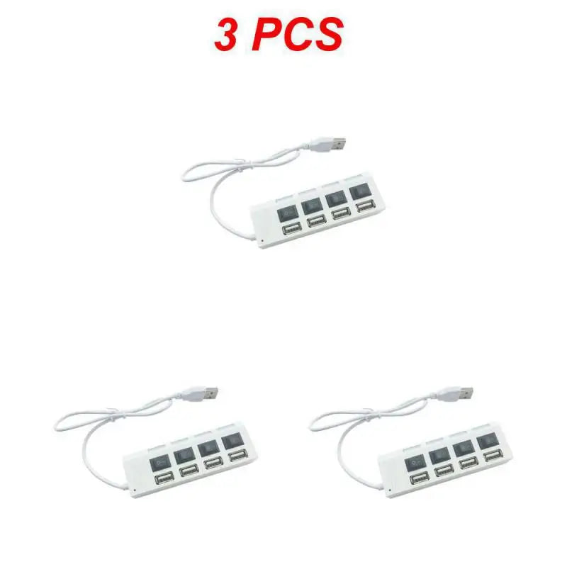 1~8PCS USB Hub USB 2.0 Hub Multi USB