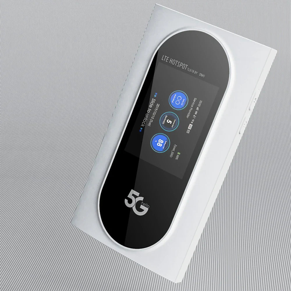 CHANEVE 5G MiFi With SIM Card Slot Mobile