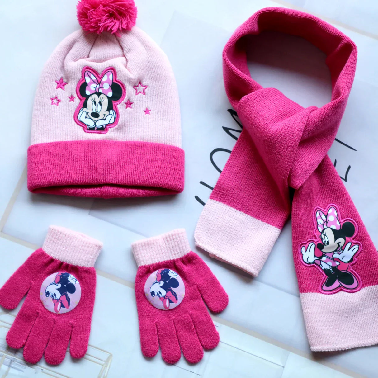 Disney New Autumn and Winter Cute Children Minnie