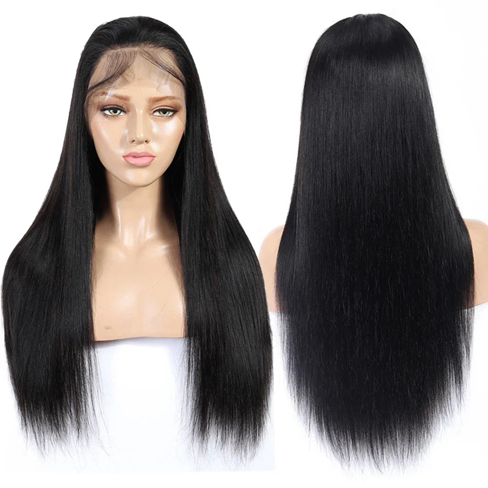 13x4 HD Transparent Lace Front Human Hair Wigs