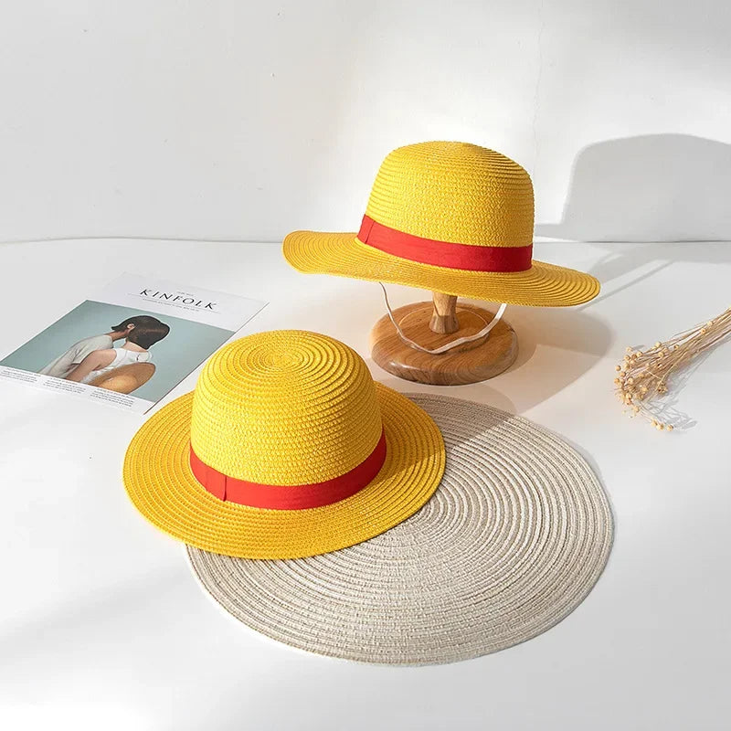 Luffy Straw Hat Anime Cartoon Cosplay Caps Accessories