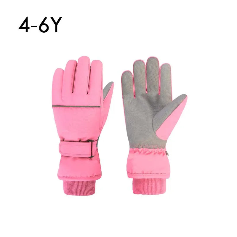 High Quality Kids Ski Gloves Winter Snowboard Snow