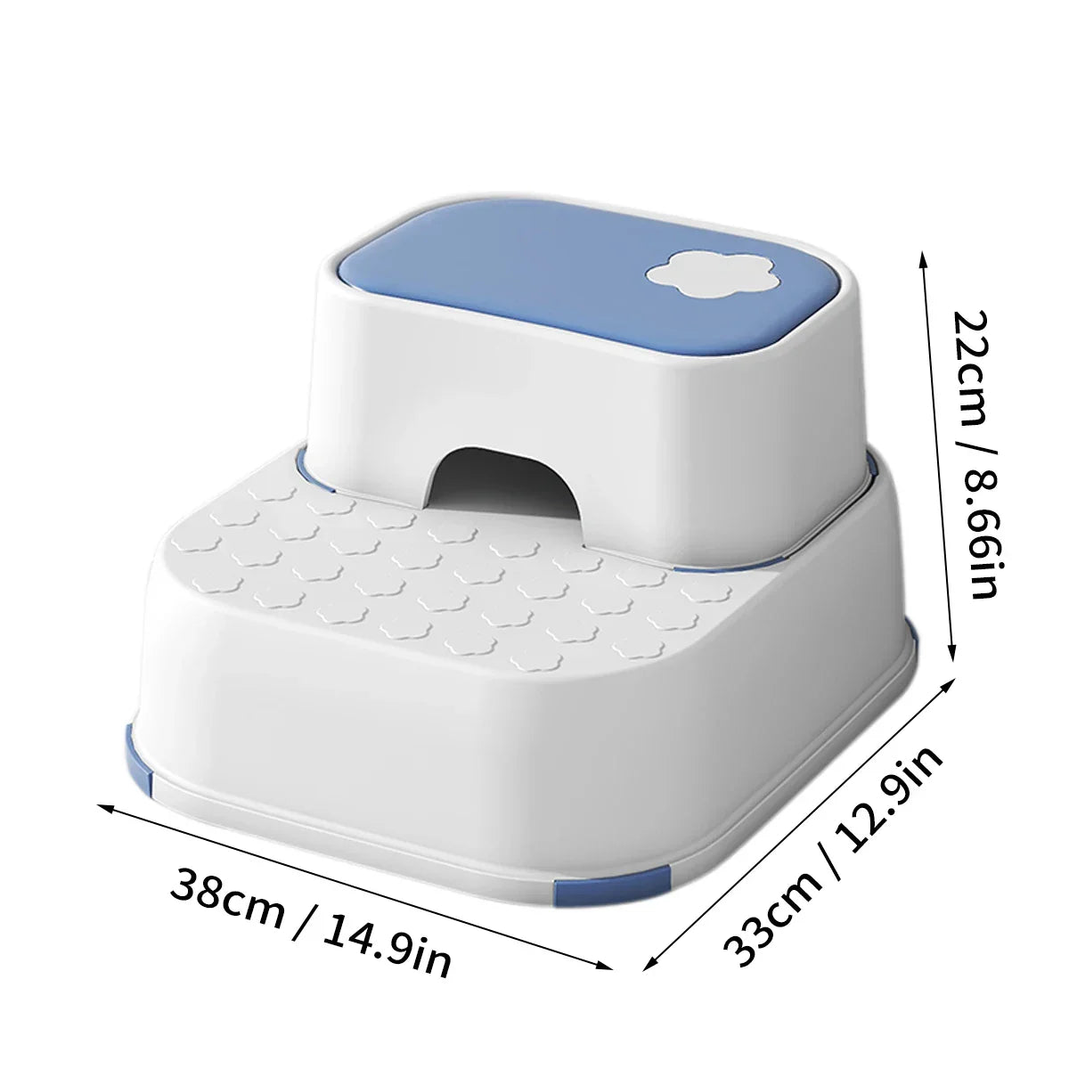 Kid Step Stool With Non-Slip Pads Living Room